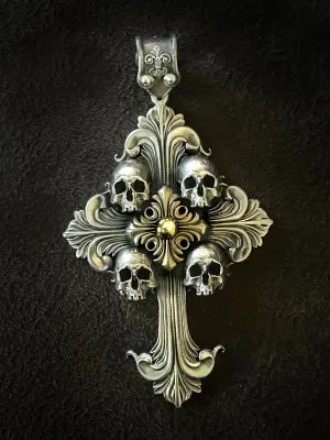 Deus Vult Templar Cross Pendant