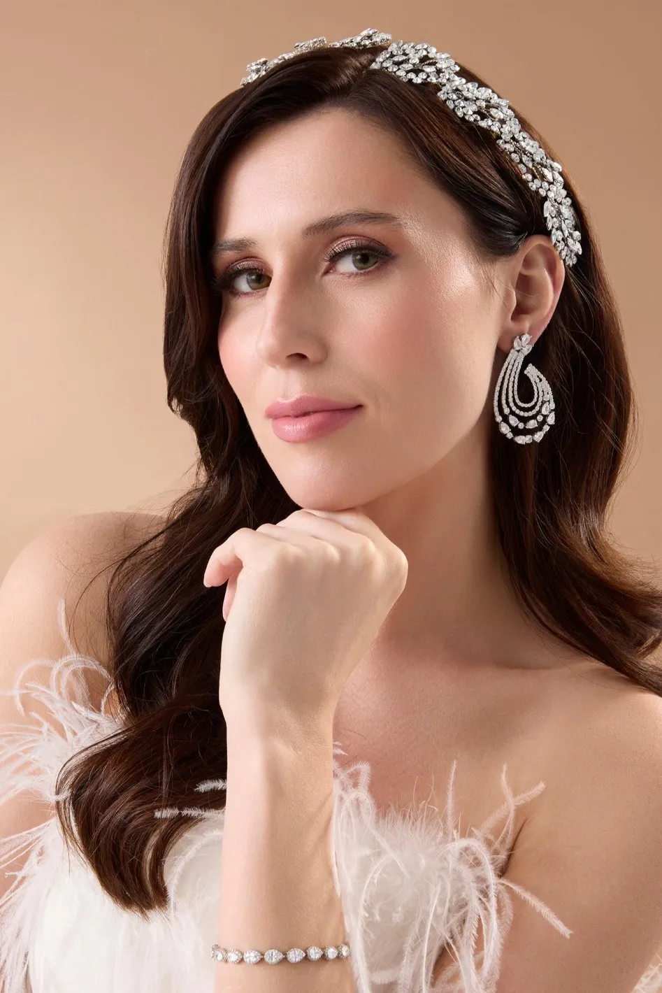 DIAMANT Simulated Diamond Earrings