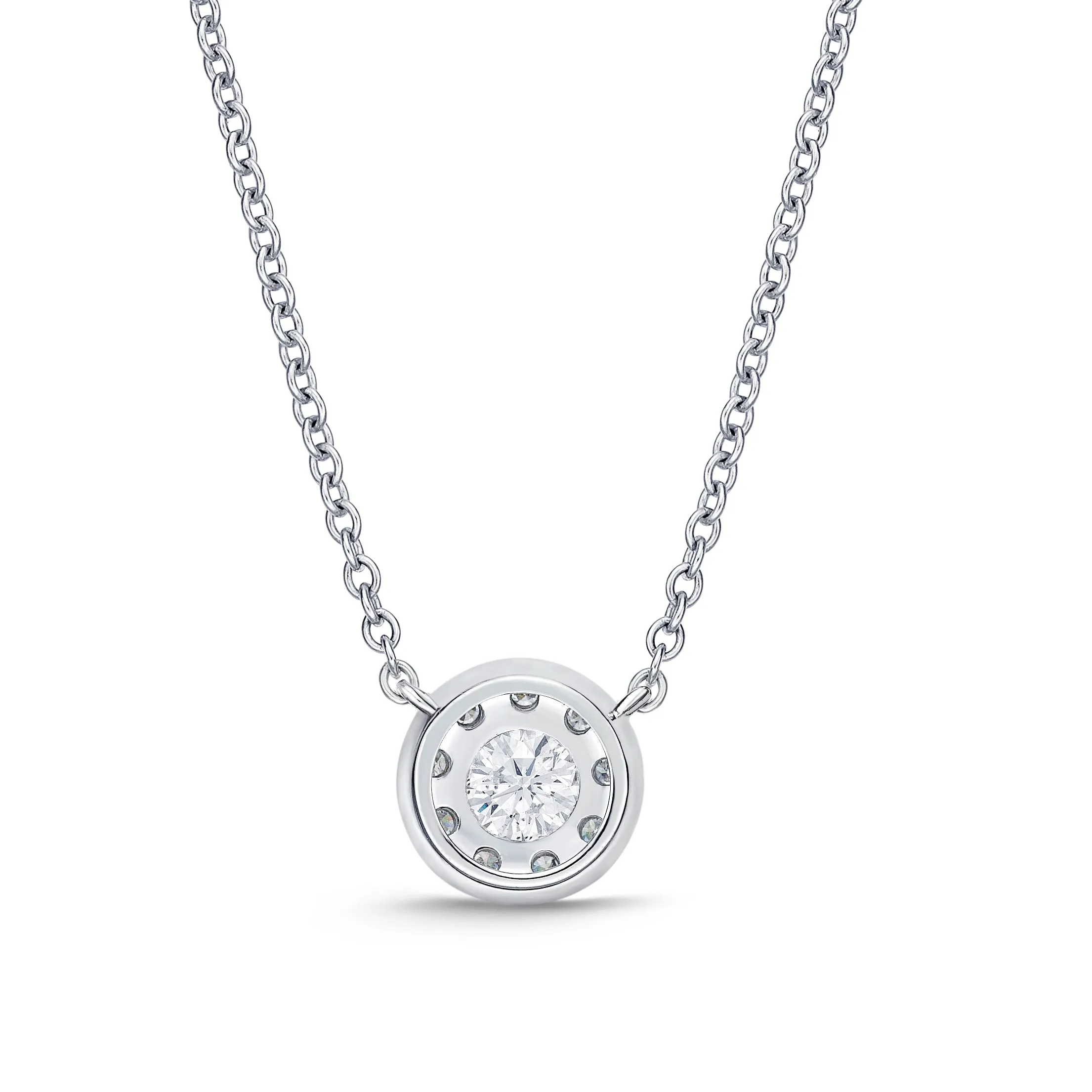 Diamond Bouquets Pendant  .16 Total Carat Weight