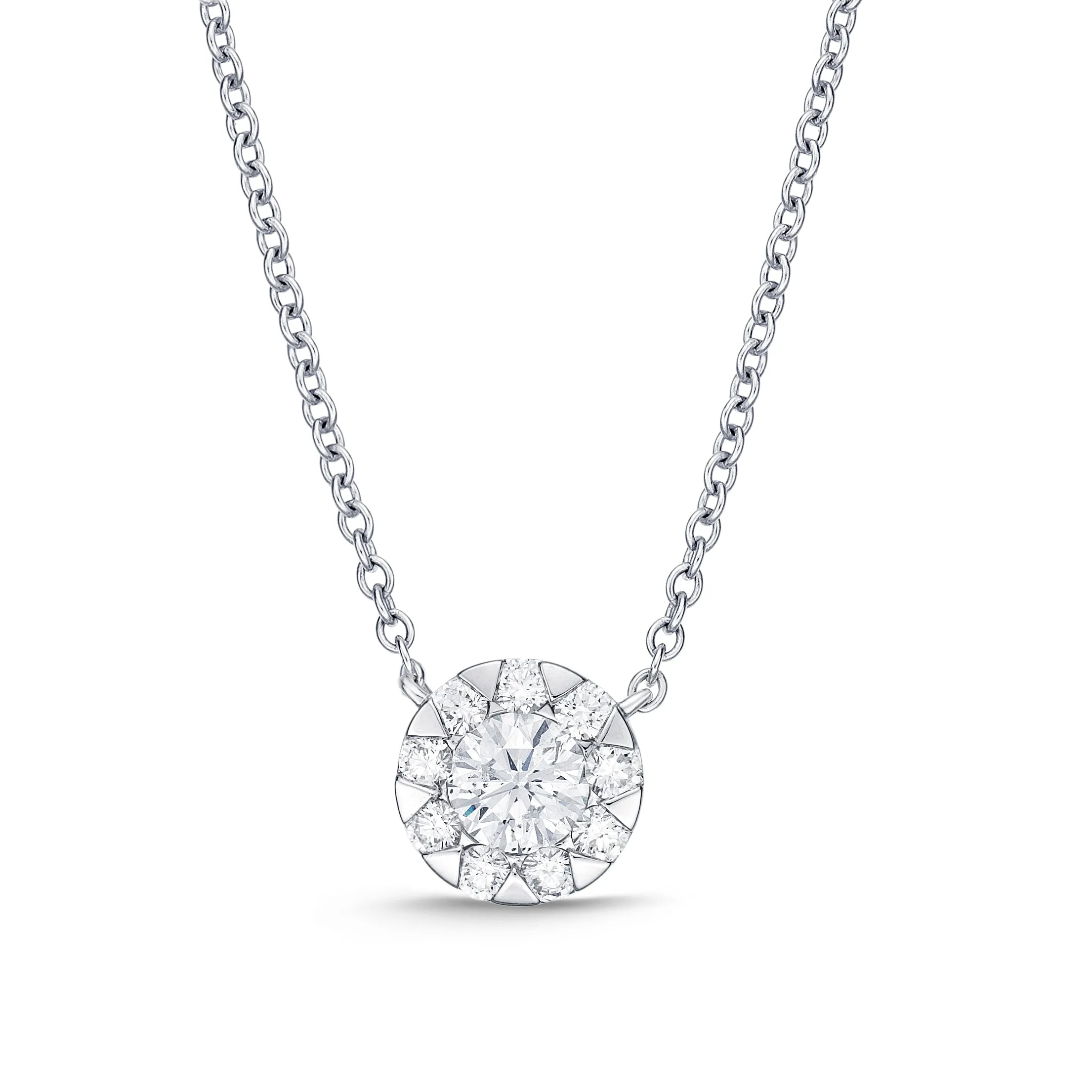 Diamond Bouquets Pendant  .16 Total Carat Weight
