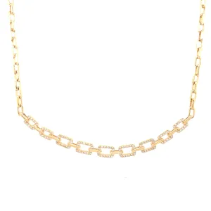 Diamond Link Necklace