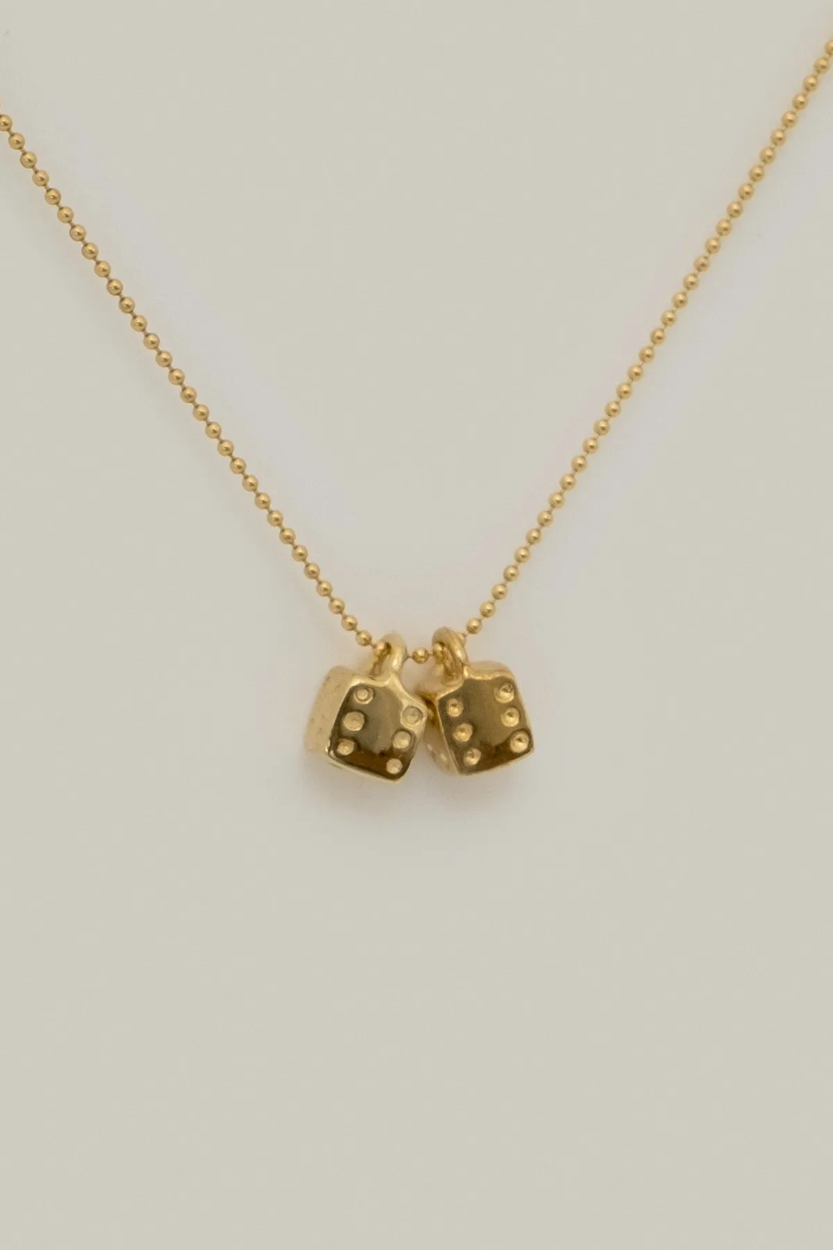Double Dice Necklace
