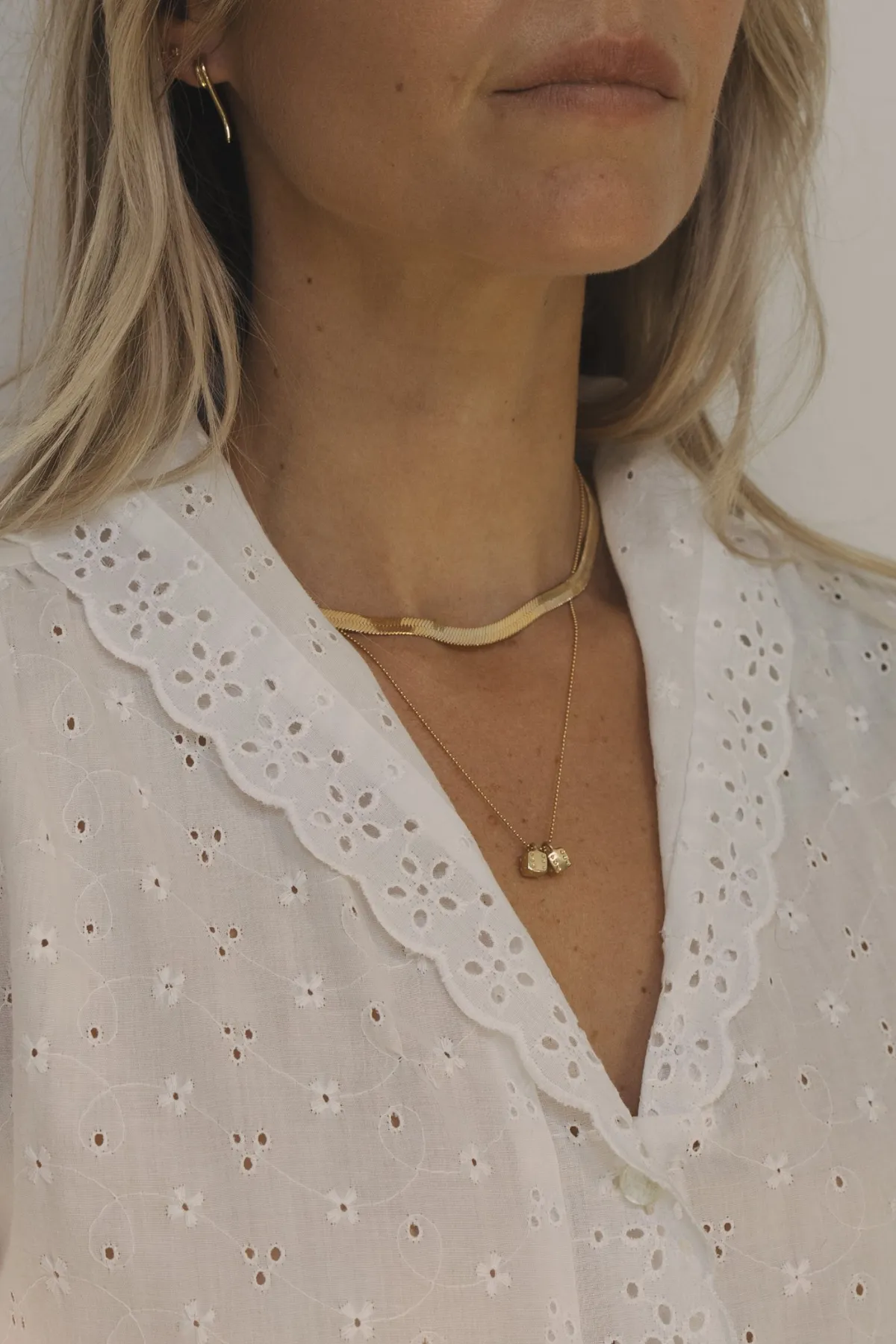Double Dice Necklace