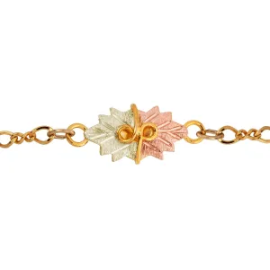 Double Leaf - Black Hills Gold Bracelet