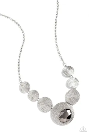 EDGY or Not Silver Necklace Paparazzi