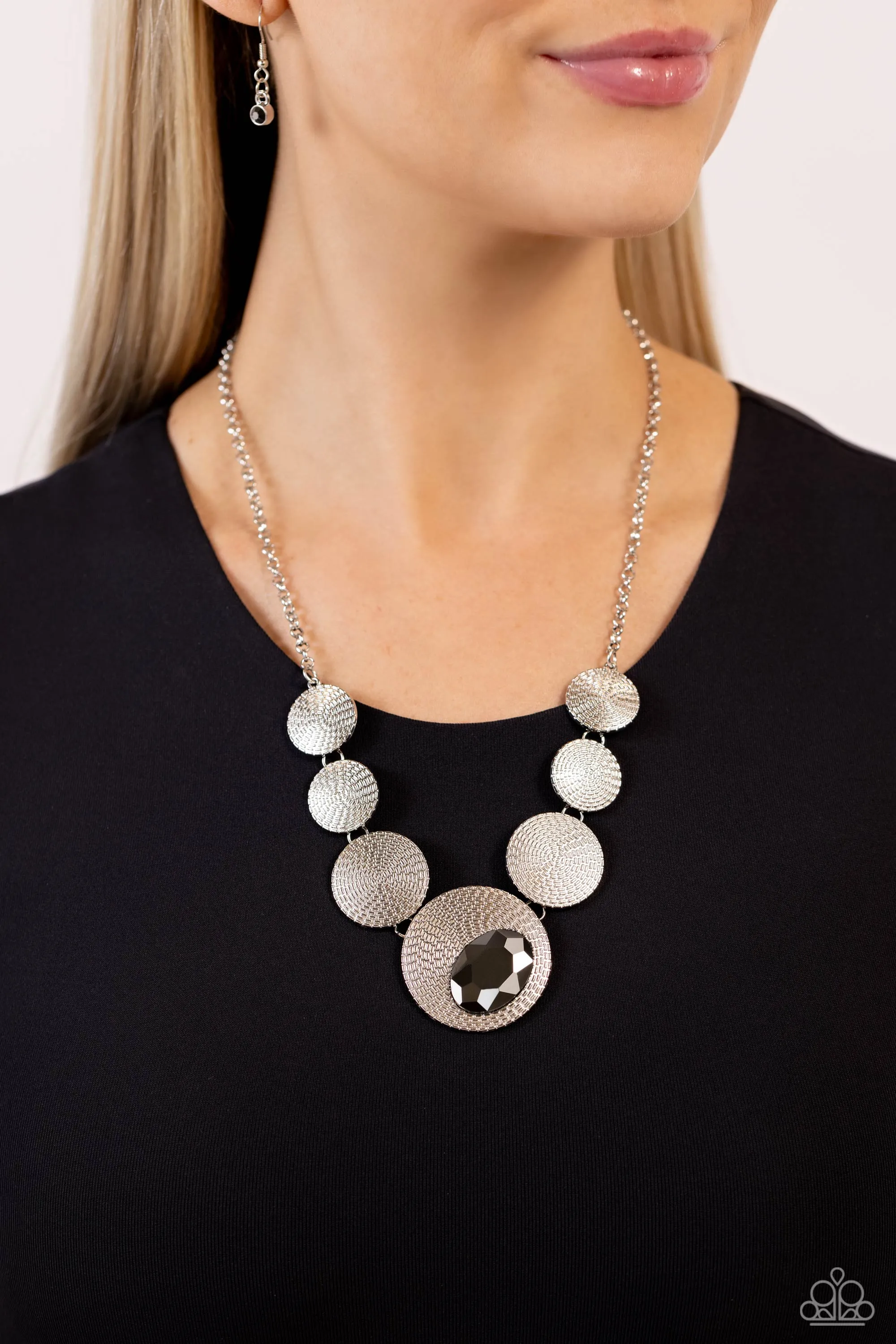 EDGY or Not Silver Necklace Paparazzi