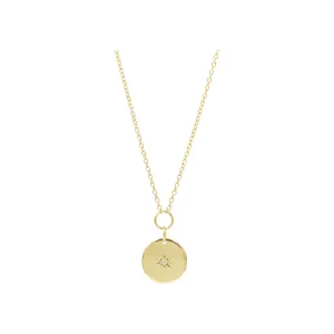 Estrella Necklace with Diamond