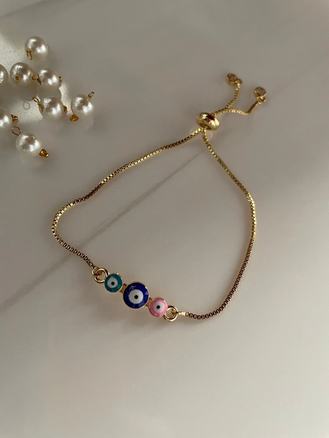 Evil Eye Charm Bracelet