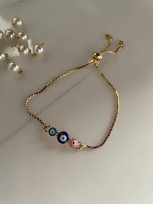 Evil Eye Charm Bracelet
