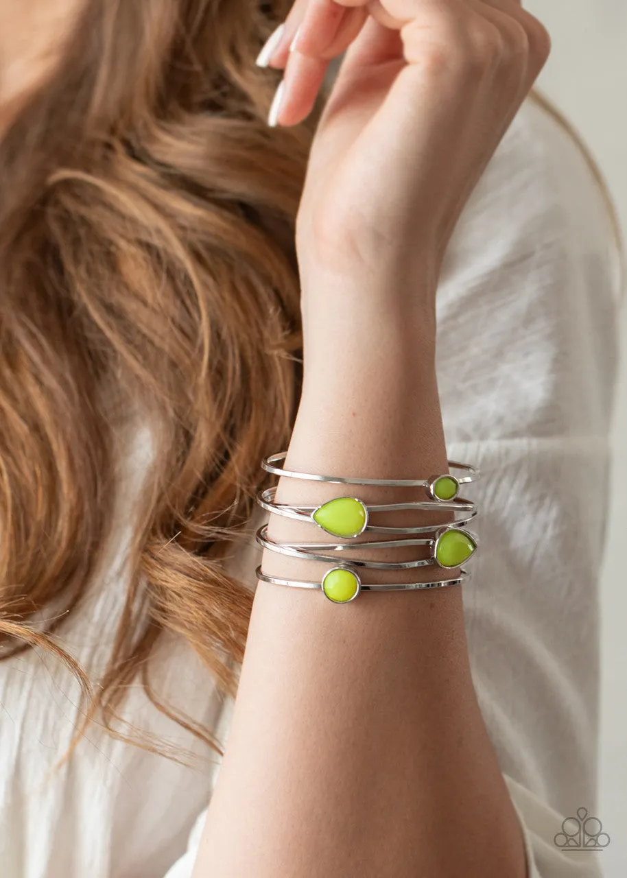 Fashion Frenzy Yellow Paparazzi Bracelet