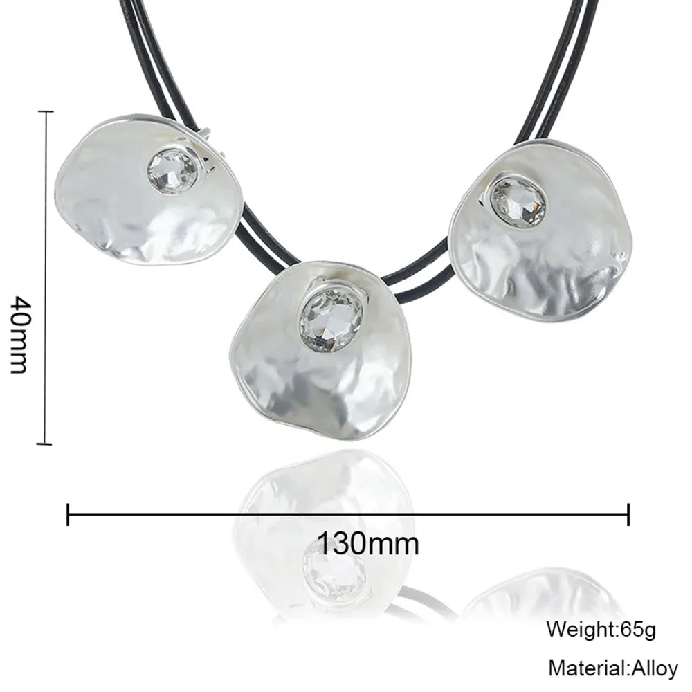 Fashion Silver Color Chokers Collar Necklace Jewelry for Women