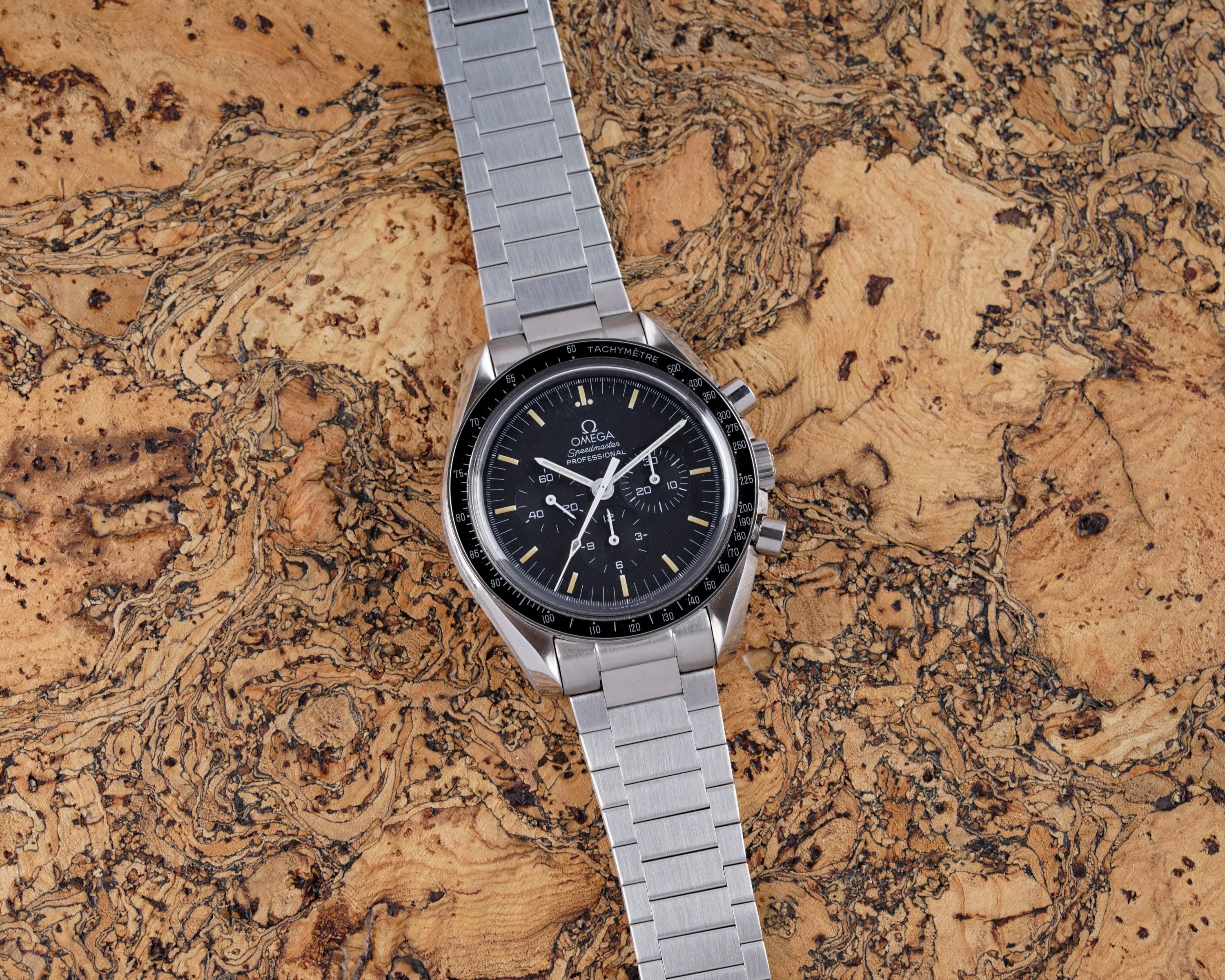 Flat Link Bracelet for Omega Speedmaster - Fully Brushed