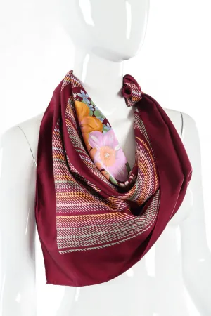 Flower Bouquet Scarf
