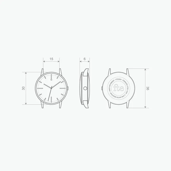 fte3003M | Rose Gold Watch