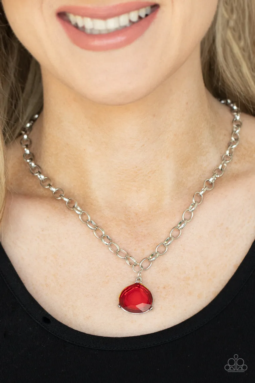 Gallery Gem Red Paparazzi Necklace