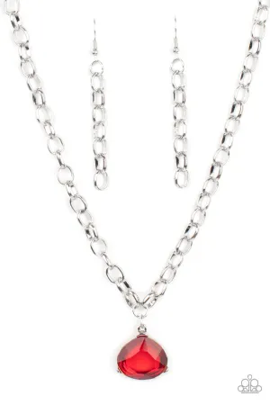 Gallery Gem Red Paparazzi Necklace