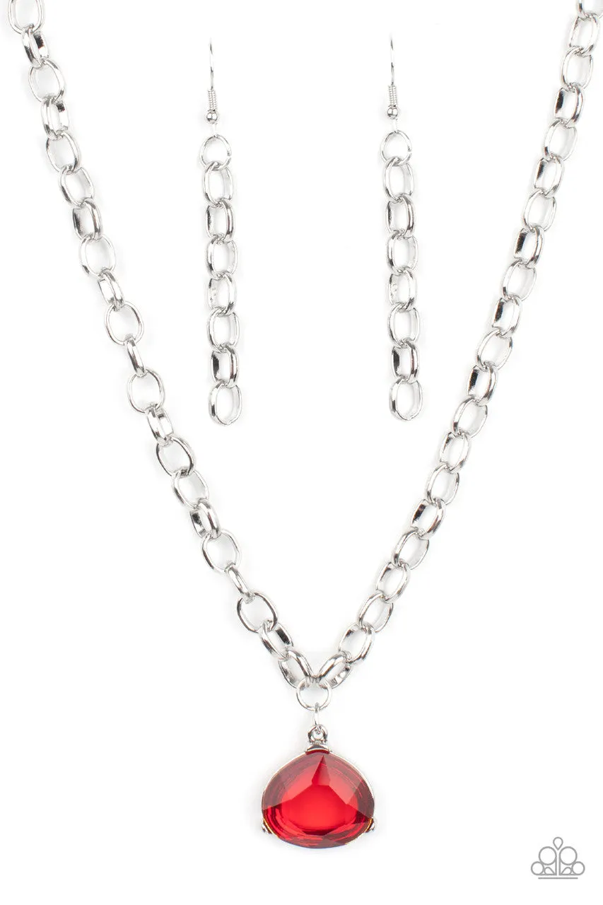 Gallery Gem Red Paparazzi Necklace