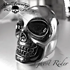 Ghost Rider - Big, Bold & Heavy Skull Ring (#132)
