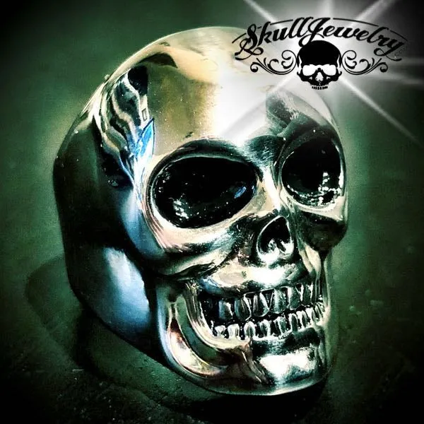 Ghost Rider - Big, Bold & Heavy Skull Ring (#132)