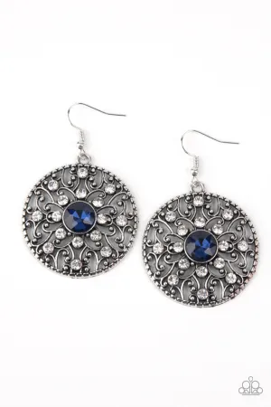 GLOW Your True Colors Blue Paparazzi Earrings