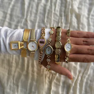 Gold-Toned Vintage Watches