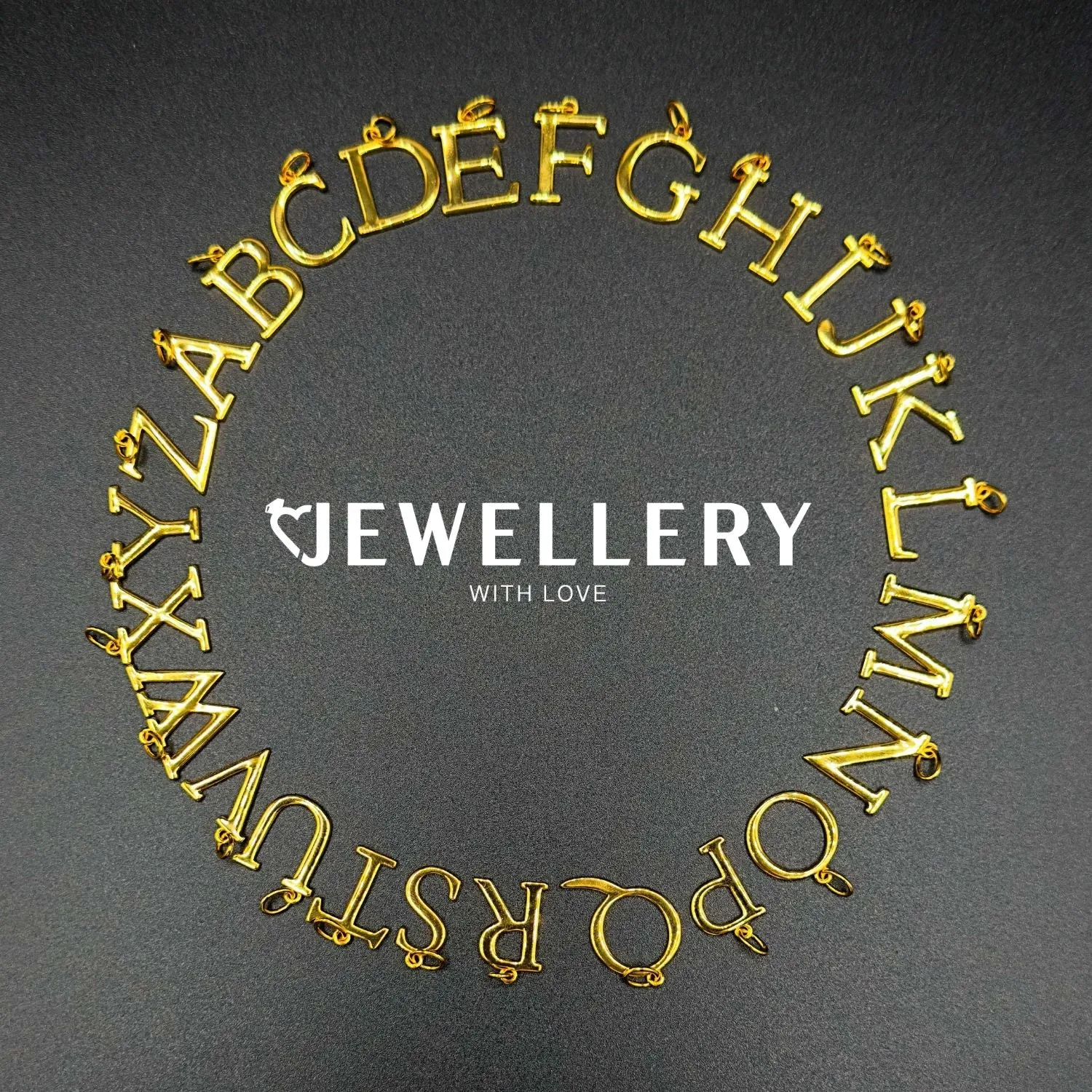 Gold Vermeil Initial Necklace