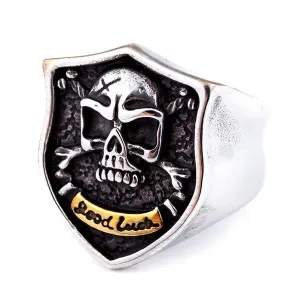 Good Luck Crossbones Ring
