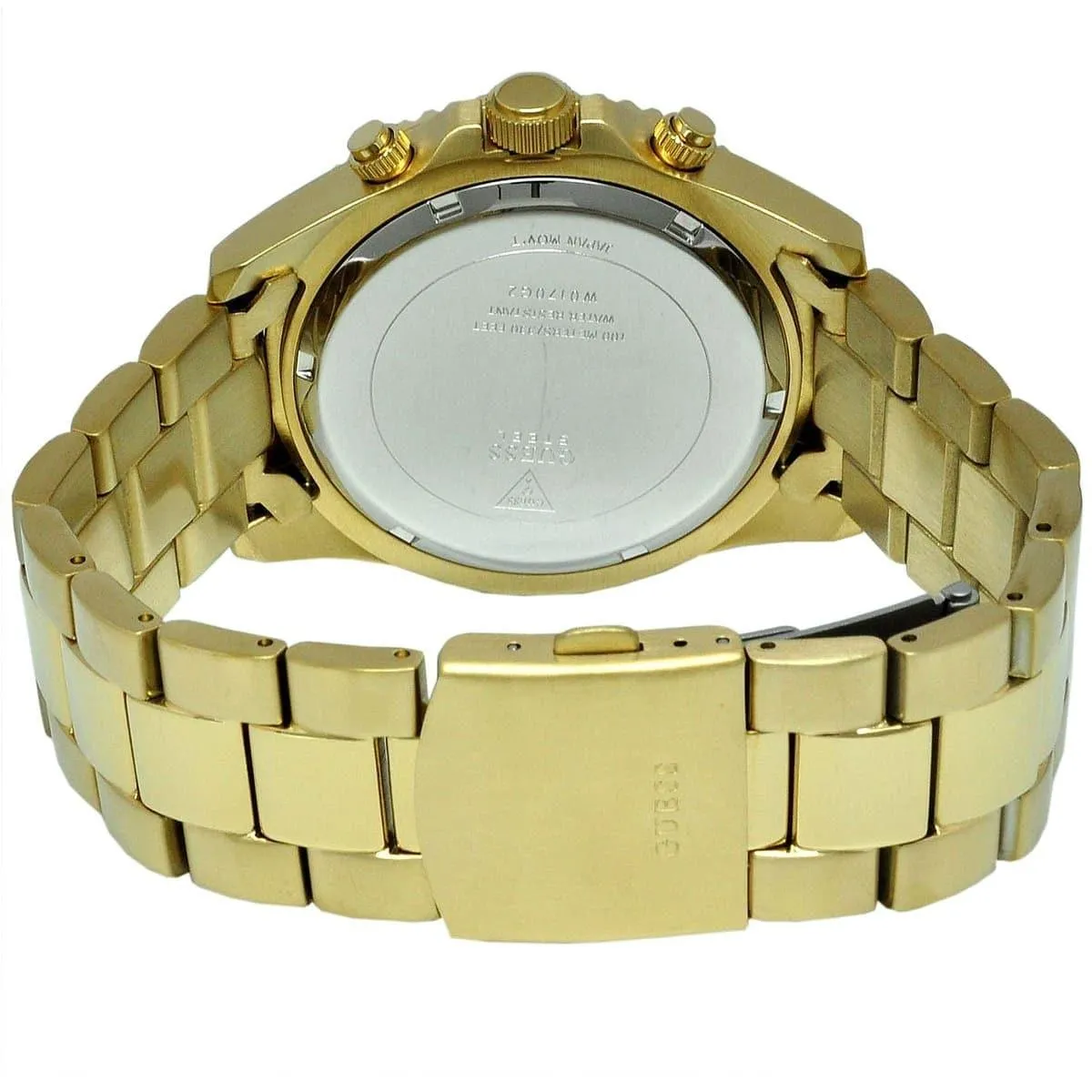 Guess Chaser Black Dial Gold Men's Men's Watch W0170G2