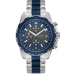 Guess Octane Silver Two-tone Men's Watch W1046G2