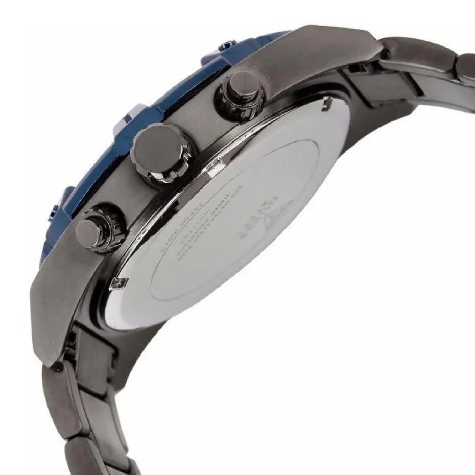 Guess Stainless Steel Gunmetal Men's Watch W0377G5
