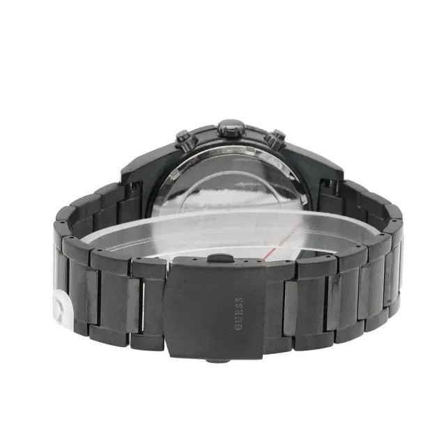 Guess Stainless Steel Gunmetal Men's Watch W0377G5