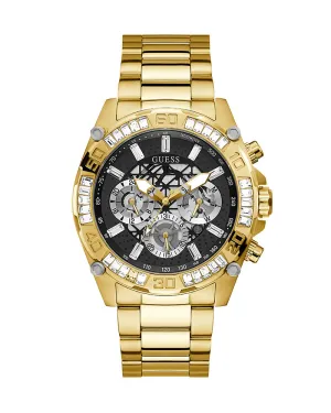 Guess Trophy Gold Tone Men's Watch GW0390G2