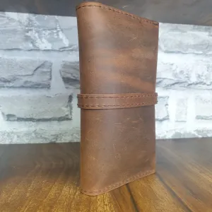 Handmade leather watch case