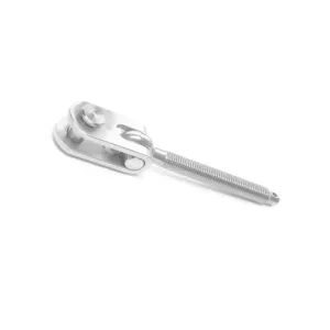 Hayn Standing Rigging - Toggle - Eye Jaw Thread (Right Hand) - No Pin Hole - P Thread: 3/8 in 24 & Pin: 3/8 in (9.5 mm)