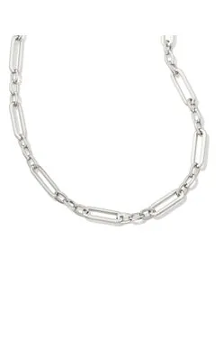 Heather Link & Chain Necklace