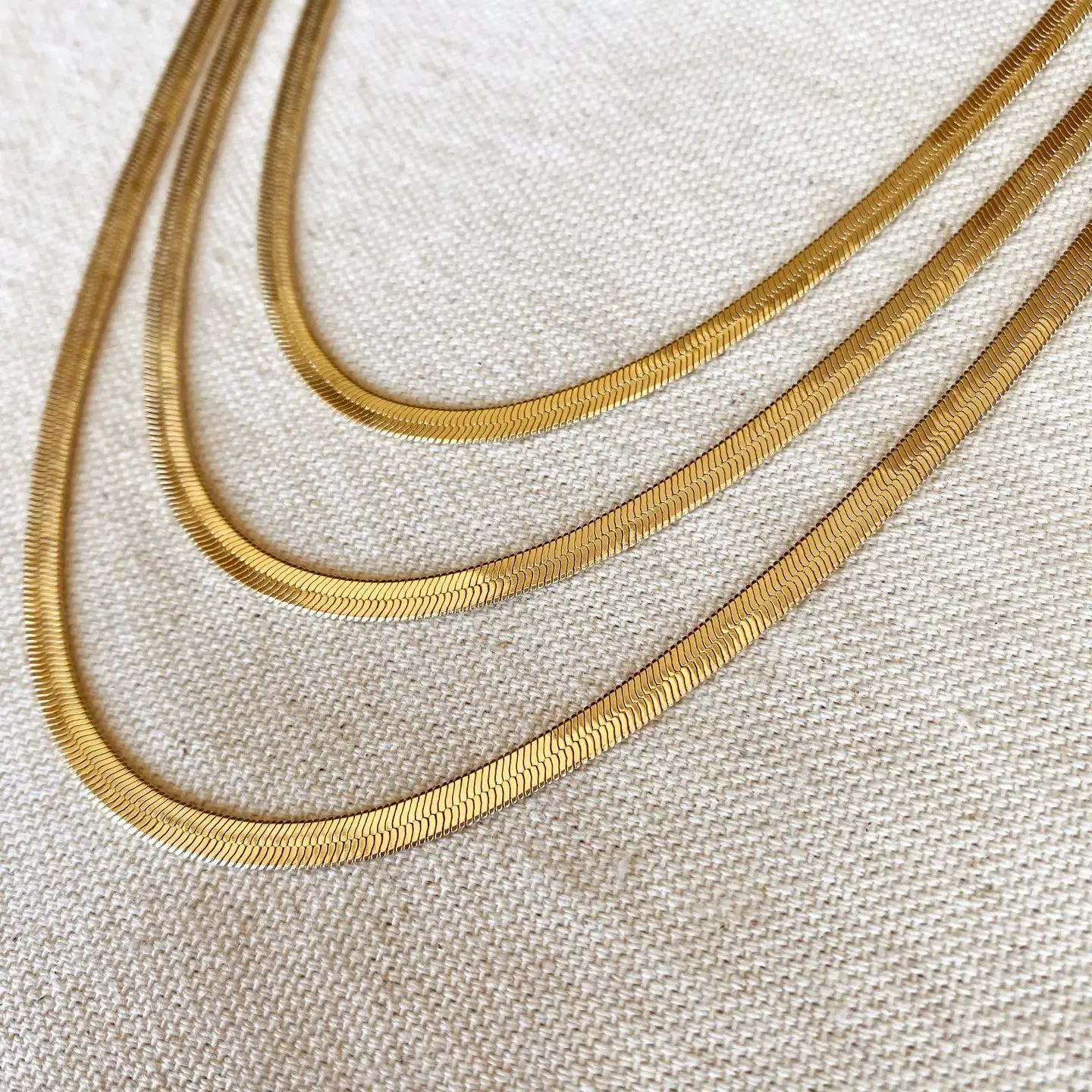 Herringbone Chain Necklace