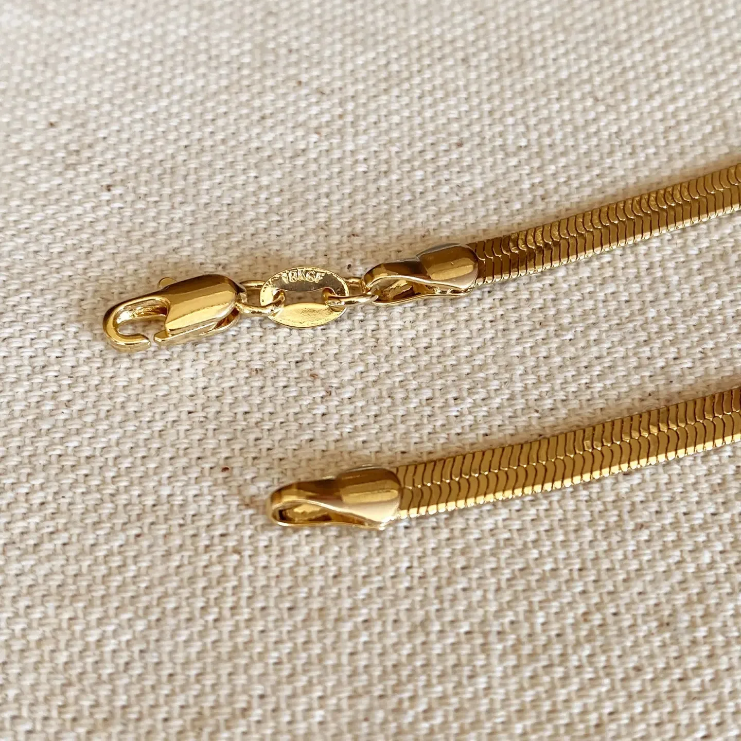 Herringbone Chain Necklace