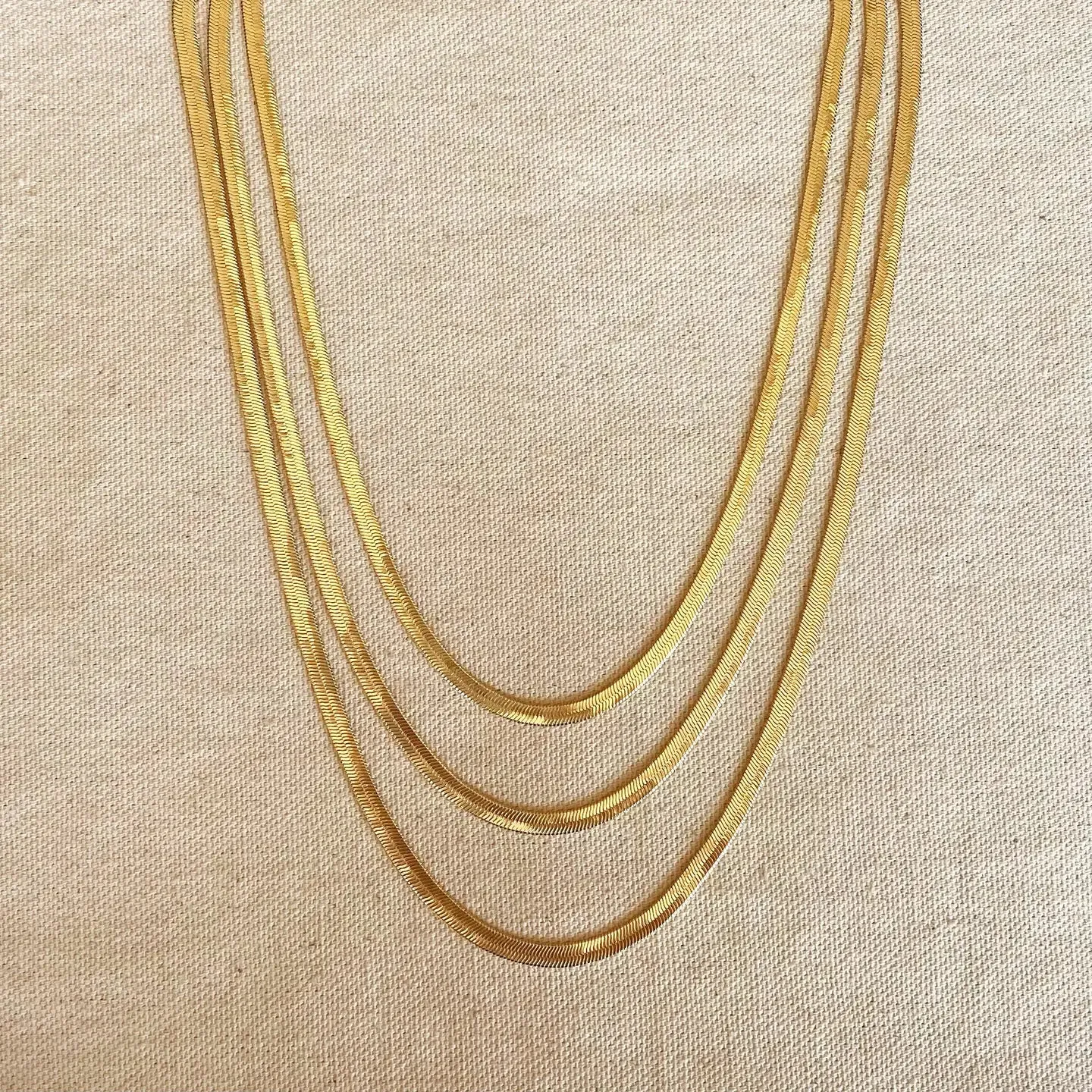 Herringbone Chain Necklace