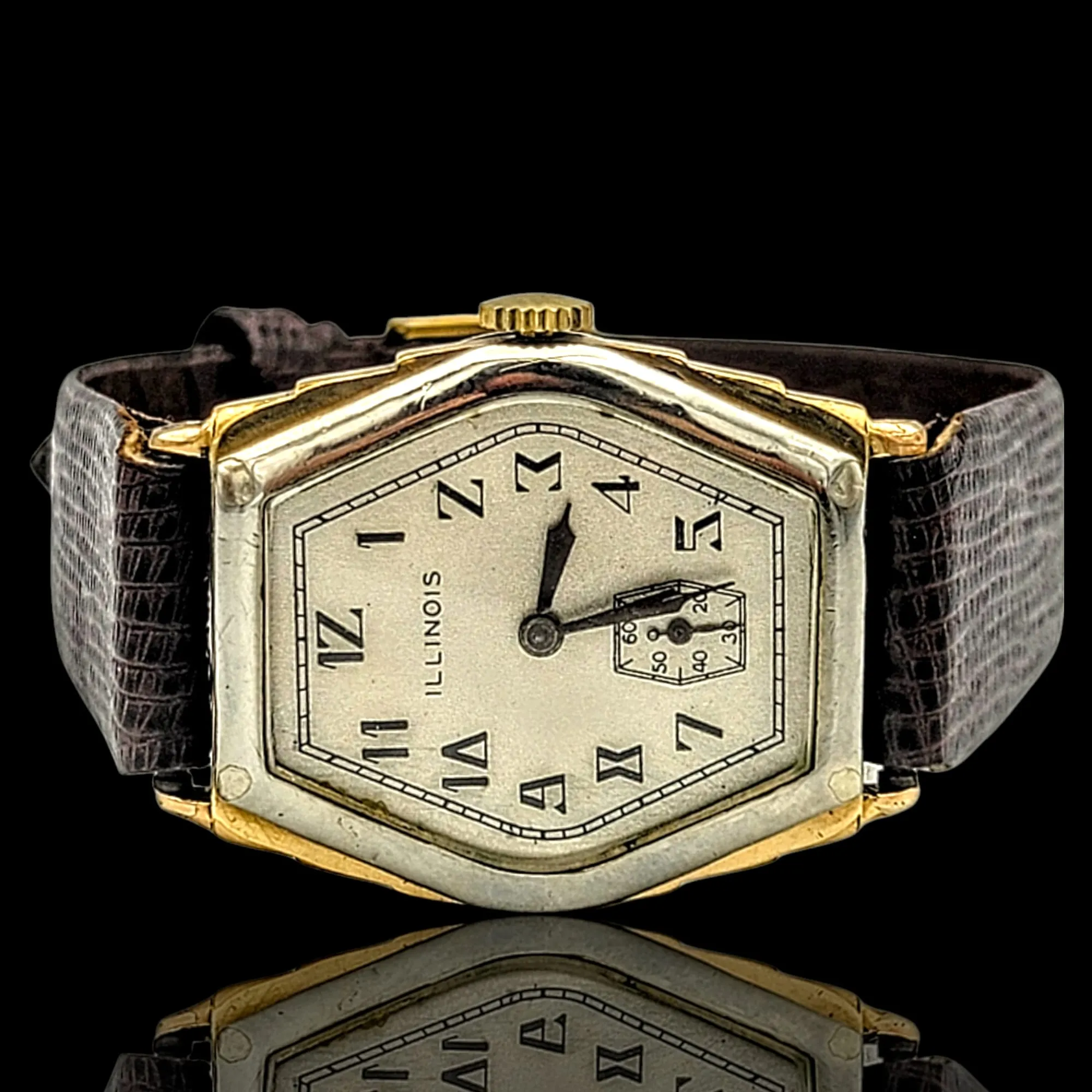 ILLINOIS 1931 Ritz Wristwatch Art Deco Watch