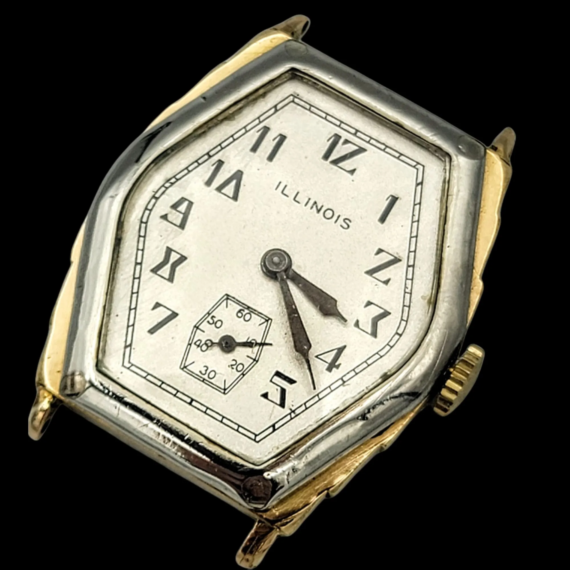 ILLINOIS 1931 Ritz Wristwatch Art Deco Watch