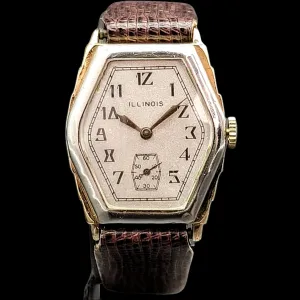ILLINOIS 1931 Ritz Wristwatch Art Deco Watch