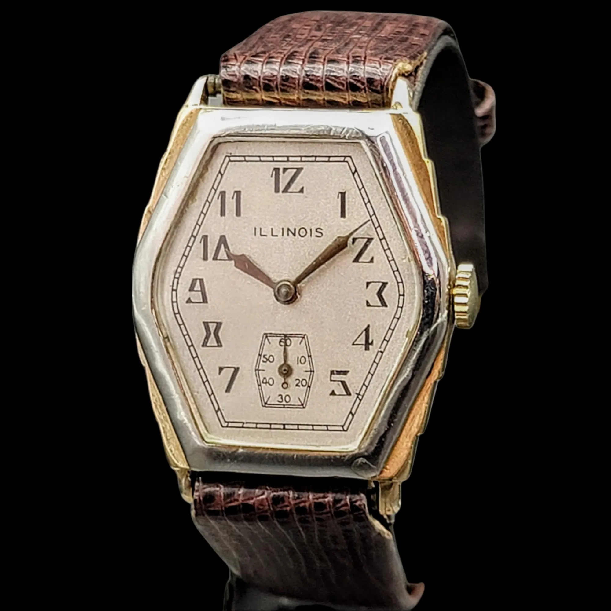 ILLINOIS 1931 Ritz Wristwatch Art Deco Watch