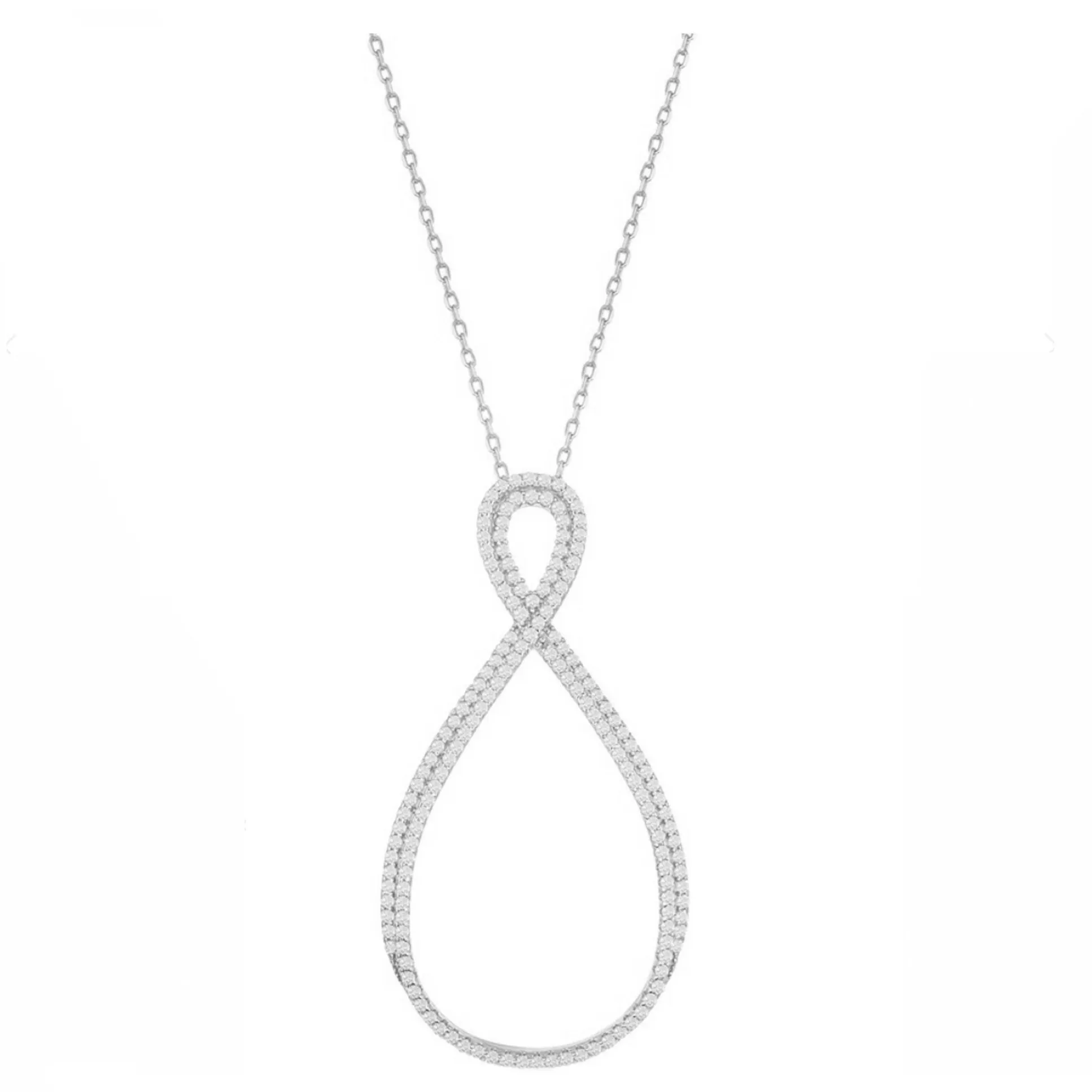 Infinity Sparkle Necklace