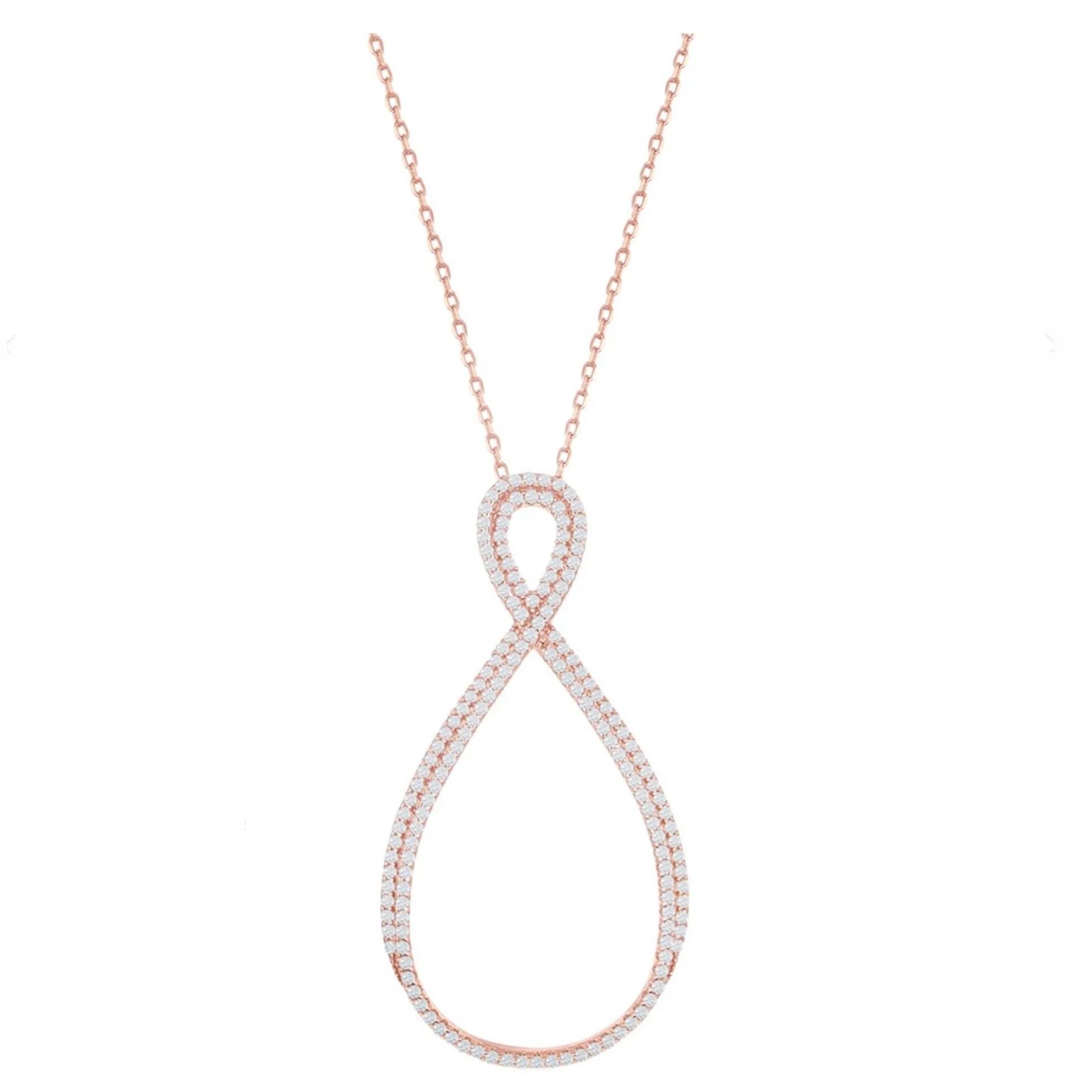 Infinity Sparkle Necklace