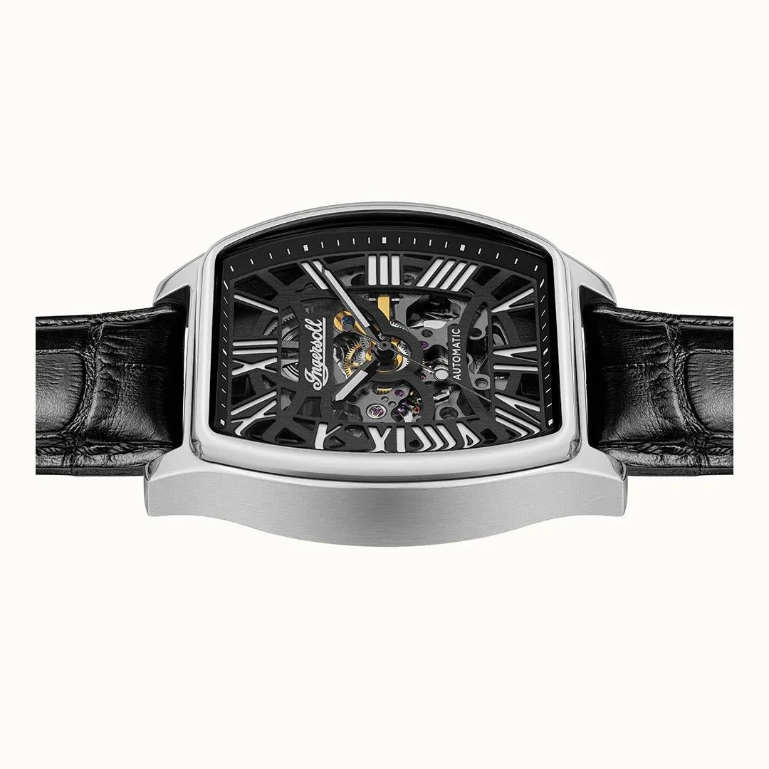 Ingersoll The California Automatic Black Skeleton Dial Analog Men's Watch - I14202