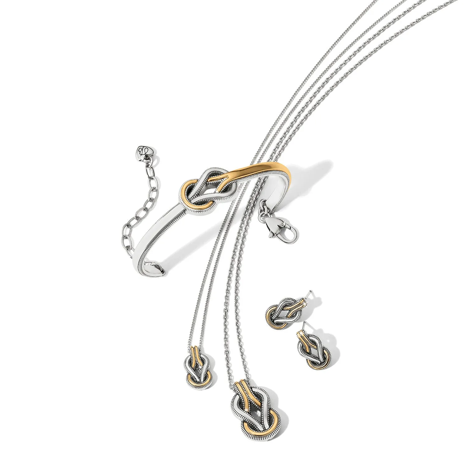Interlok Harmony Two Tone Bar Bracelet - JF0178