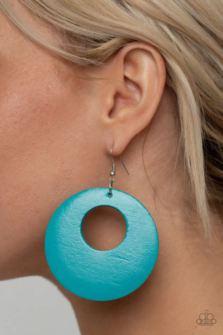 Island Hop Blue Paparazzi Earrings