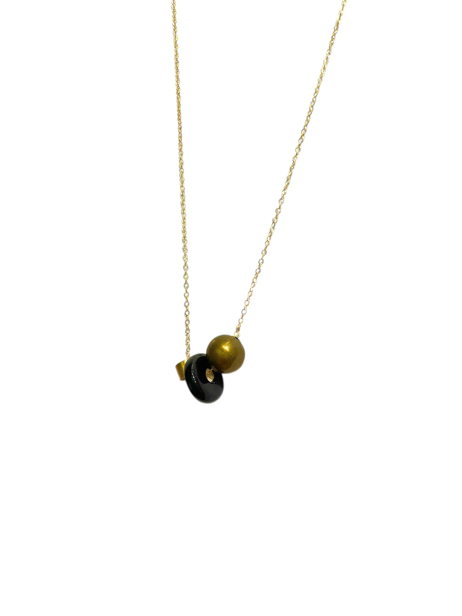 ITSARI- Short Necklace- Hollow Circle