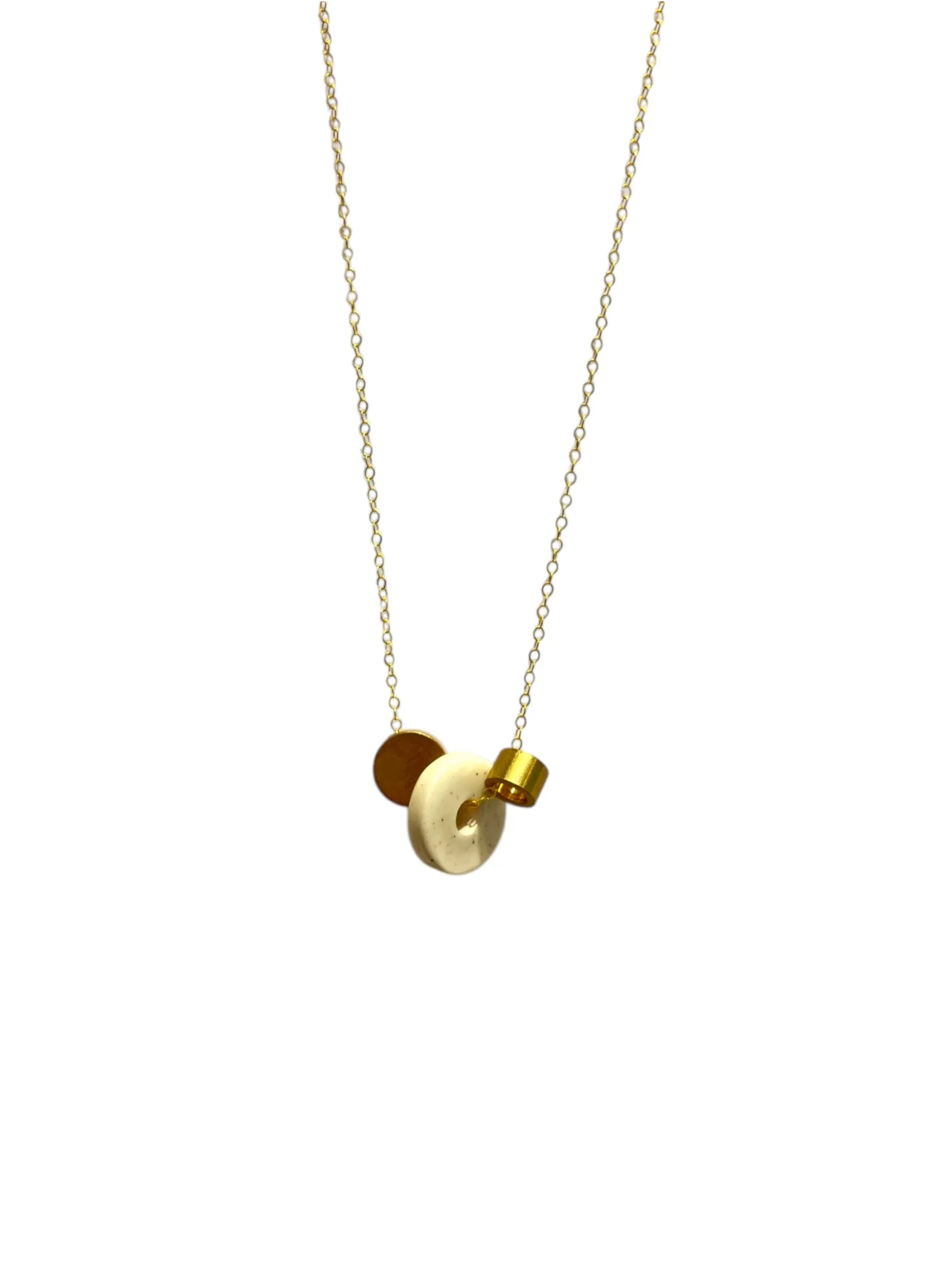 ITSARI- Short Necklace- Hollow Circle