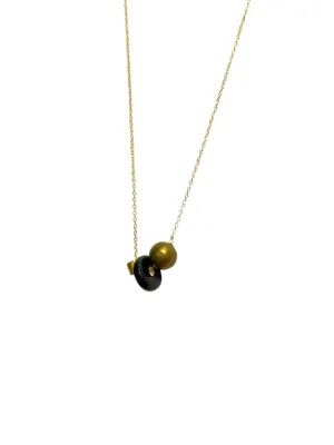 ITSARI- Short Necklace- Hollow Circle